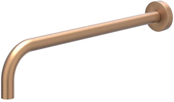 IVY Toebehoren Wandarm 40cm 1/2" Geborsteld mat koper PVD