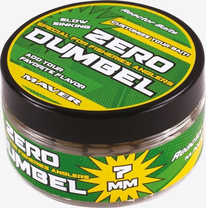 Maver Reactor Baits Zero Dumbel 7mm Slow Sinking (40g) - Kleur : Yellow Washout