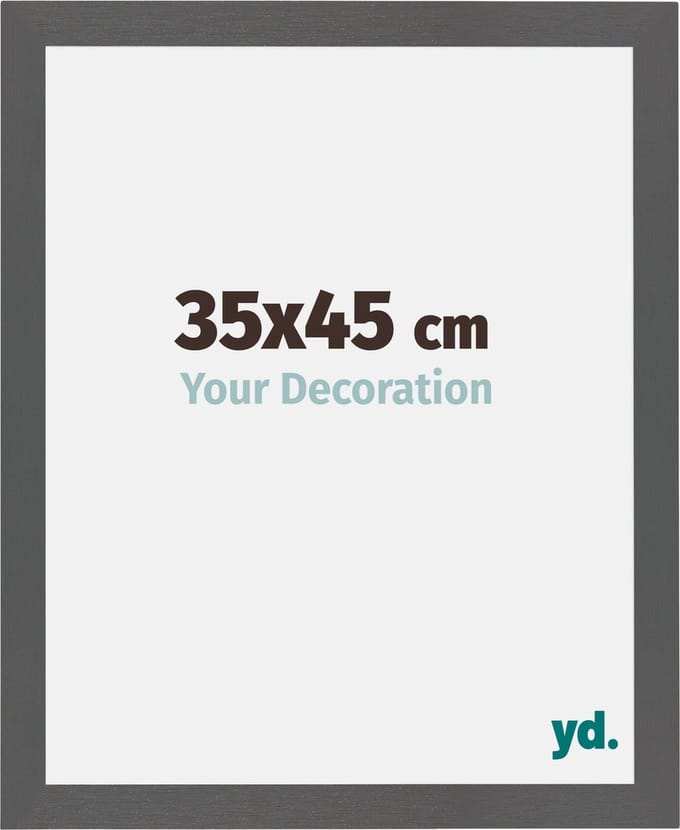 Your Decoration - Fotolijst 35x45 cm - MDF - Antraciet - Mura