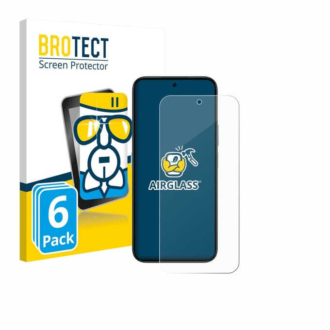 Screenprotector 6 Stuks voor Honor Play 10C Beschermglas transparant