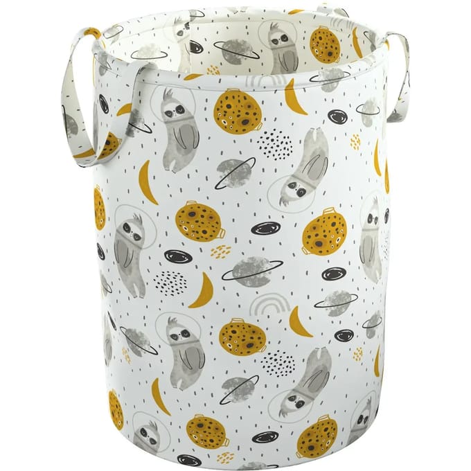 Opbergmand Yellow Tipi Zebra