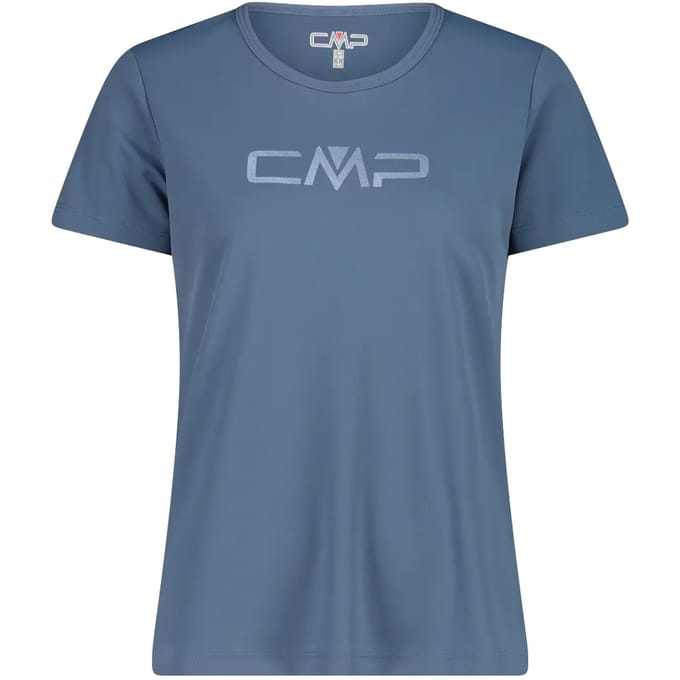 T-shirt met ronde hals met logo dames CMP