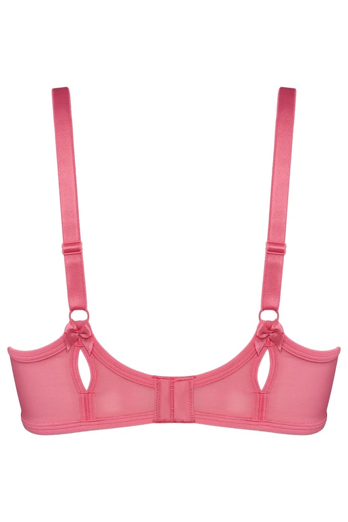 Marlies Dekkers Peekaboo Pink Lemonade Balcony Bra Größe: 75E | BHs Outlet | Damen | Rosa
