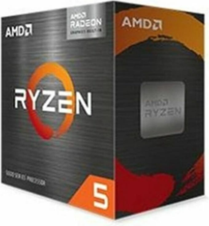AMD Ryzen 5 5600G Boxed - Desktop processor - CPU - 6 Core - 12 Threads - 3,9GHz/4,4GHz - Socket AM4 - Inclusief koeler