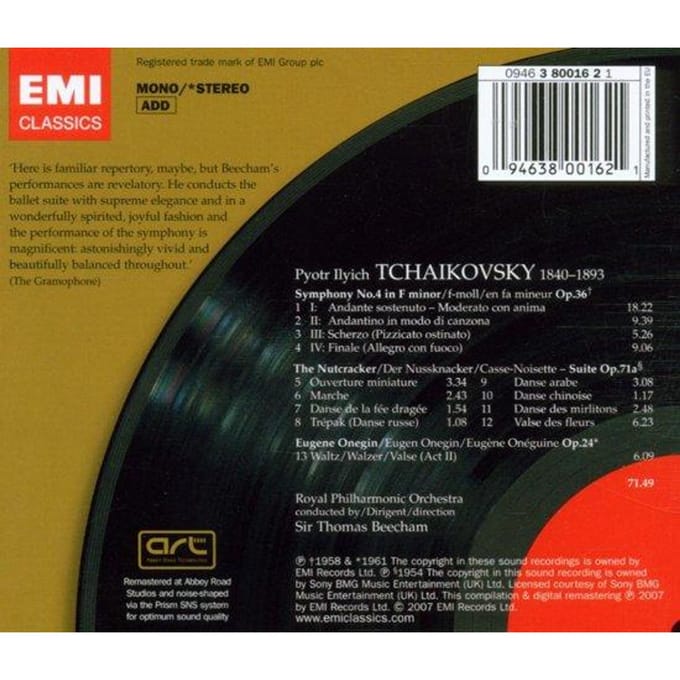 Tchaikovsky: Symphony No.4 - T