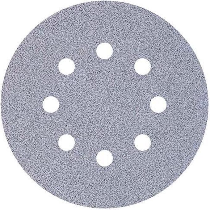 Wolfcraft 1152000 Excenterschuurpapier Met klittenband, Geperforeerd Korrelgrootte (num) 80 (Ø) 125 mm 5 stuk(s)