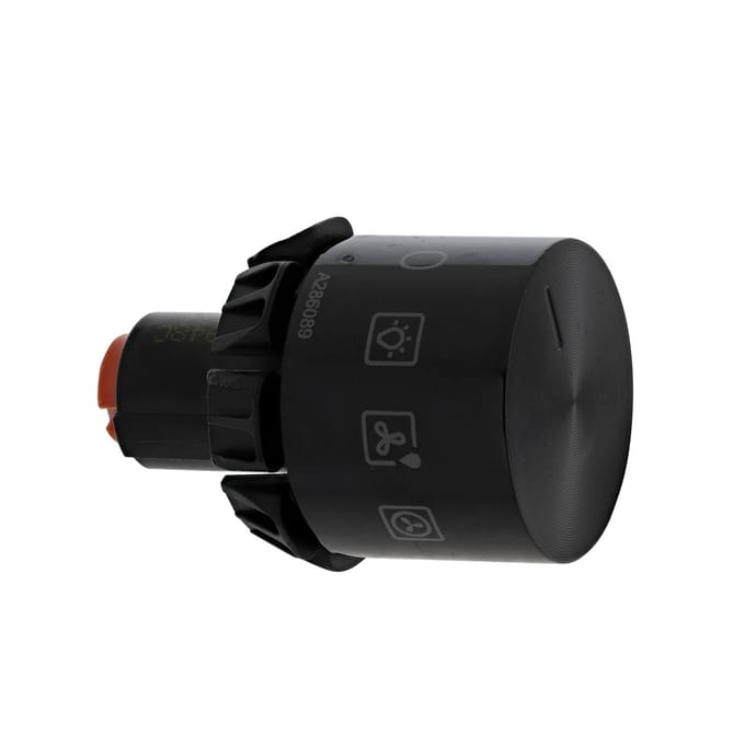 AEG knop, functies, zwart, 9+0 140286089051