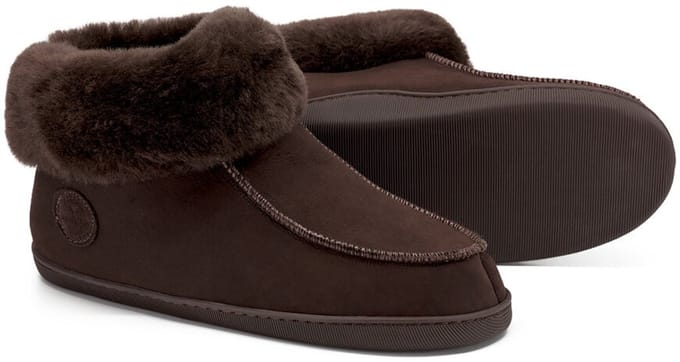 Pantoffels van schapenleer Vanuba Peppin