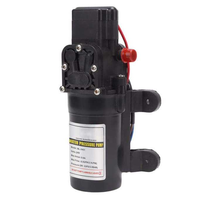 Waterdruk Membraanpomp Zelfaanzuigende Membraanpomp Hogedruk Waterpomp voor Buiten RL 2401 24V