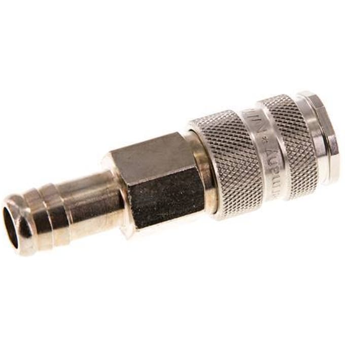 Gehard staal DN 7.8 Luchtkoppeling Snelkoppeling 13 mm Slangpilaar