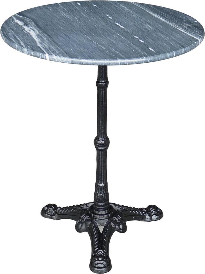 Tafel marmer grijs Ø60cm