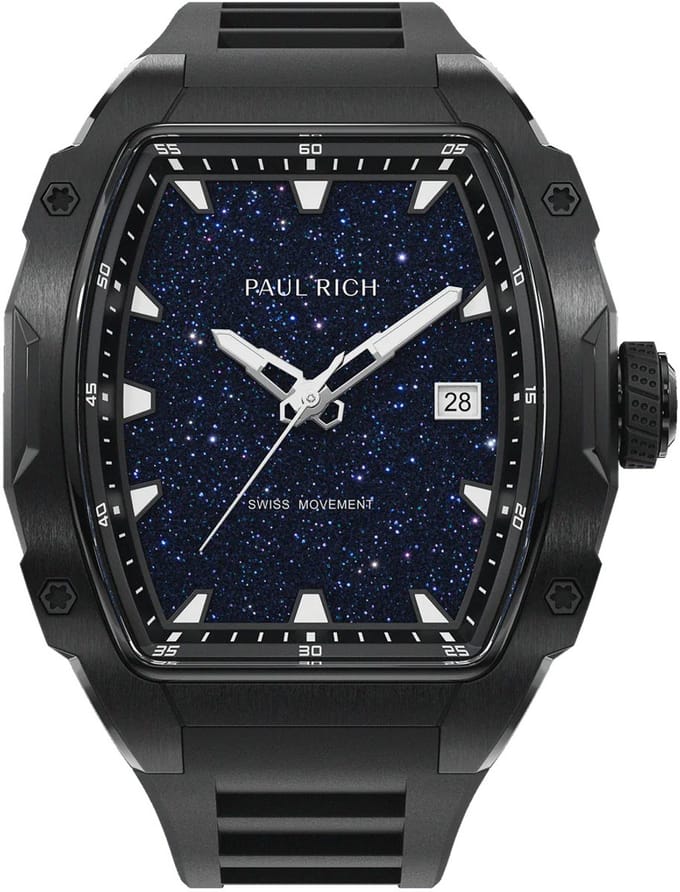 Paul Rich Astro Classic Galaxy Black AS03 horloge