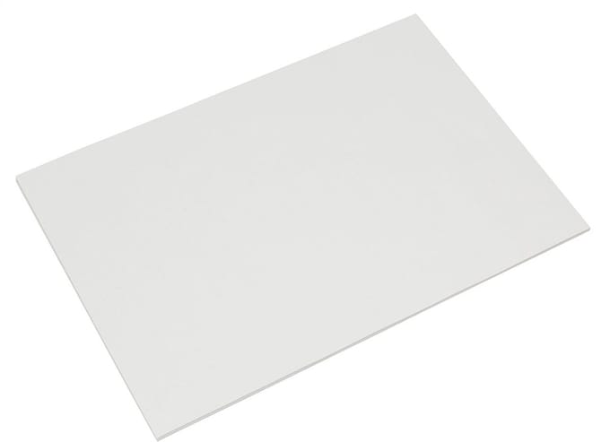 Stevig Vingerverfpapier Wit - Groot Formaat 56x40 cm - 100 Vellen
