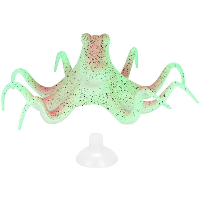 Silicone Artificiel Fluorescent Simulation Décoration Poisson Aquarium(vert)