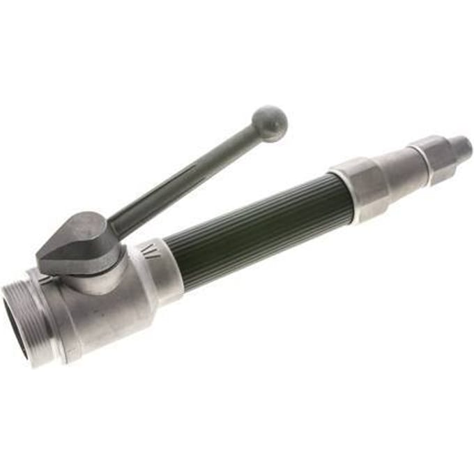 9 mm straalpijp G 2'' Buitendraad Gesmeed Aluminium & Rubber DIN 14365