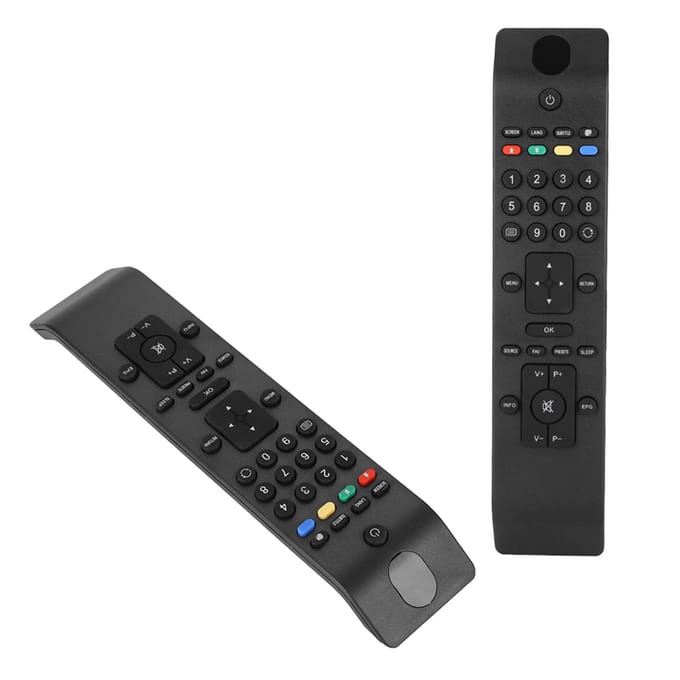 Télécommande TV Universelle RC3902 Télécommande Intelligente de Remplacement pour SHARP blanc