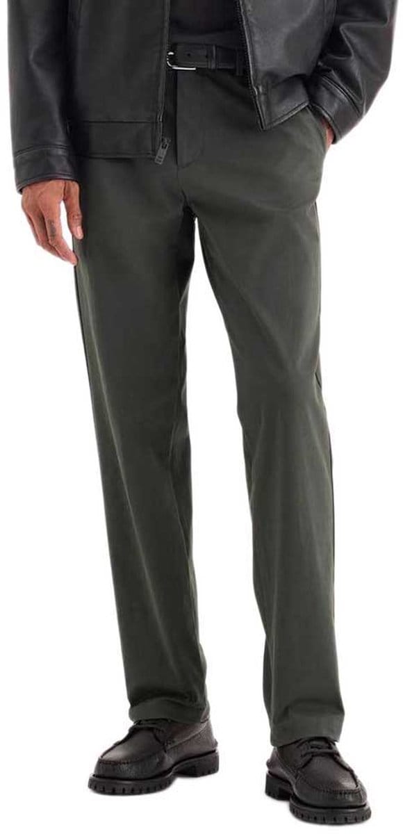 Dockers Crafted Khaki Slim Broek Grijs 32 / 34 Man