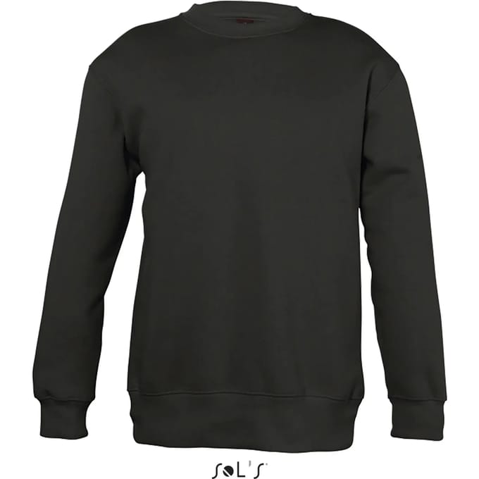 SOL'S Kids´ Sweatshirt New Supreme L311K - Black - 10 years (130/140)