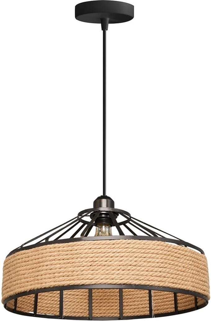Toolight App1317-1Cp Hanglamp Beige 30X30X15Cm