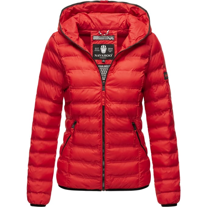 Navahoo Dames Gewatteerde Jas Neevia – Modern, Licht & Comfortabel met Capuchon