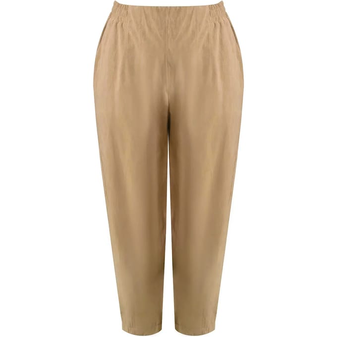 Vrouwen broek met elastische taille Mat Fashion