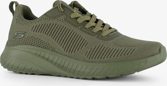 Skechers Bobs Squad Chaos - Face Off, Dames groene Sneakers 41 groen