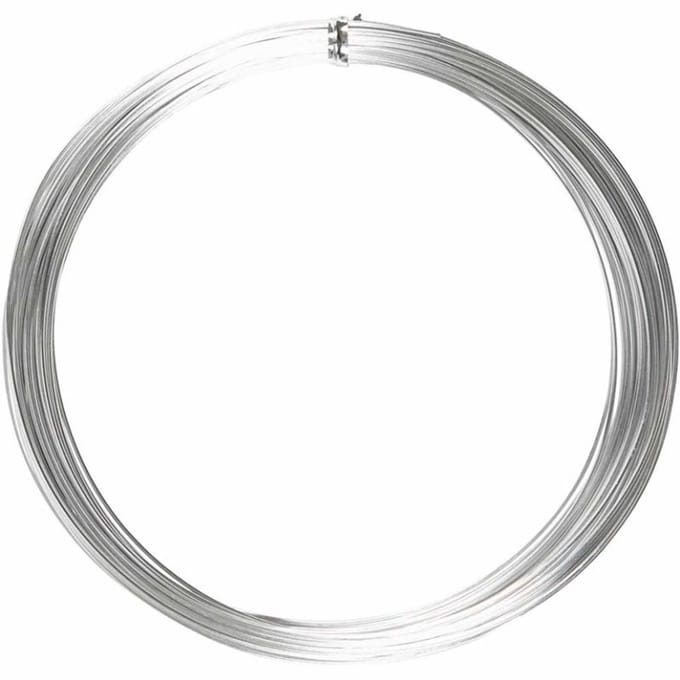 Creativ Company Alu Draad 1 mm Zilver 16 m