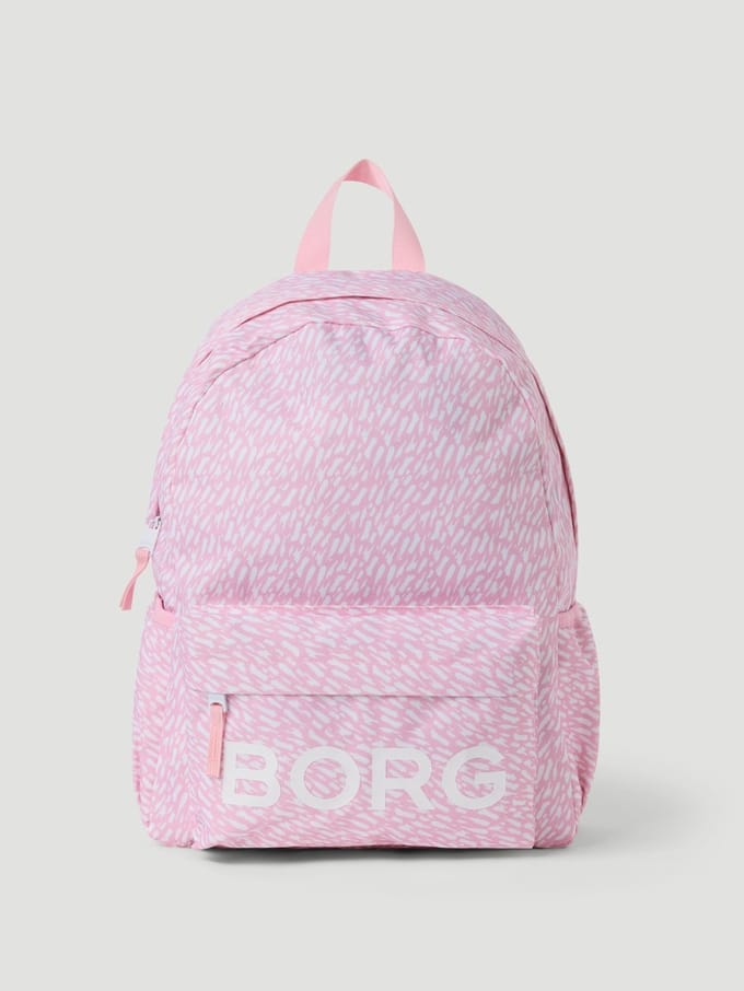 Björn Borg Rugzak Kinderen Schooltas 15 Liter - Roze - 100% Gerecycled Polyester