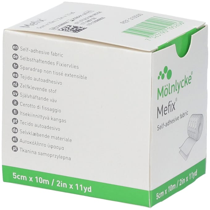 Molnlycke - Mefix - 5cm x 10cm - 1 stuk per doos