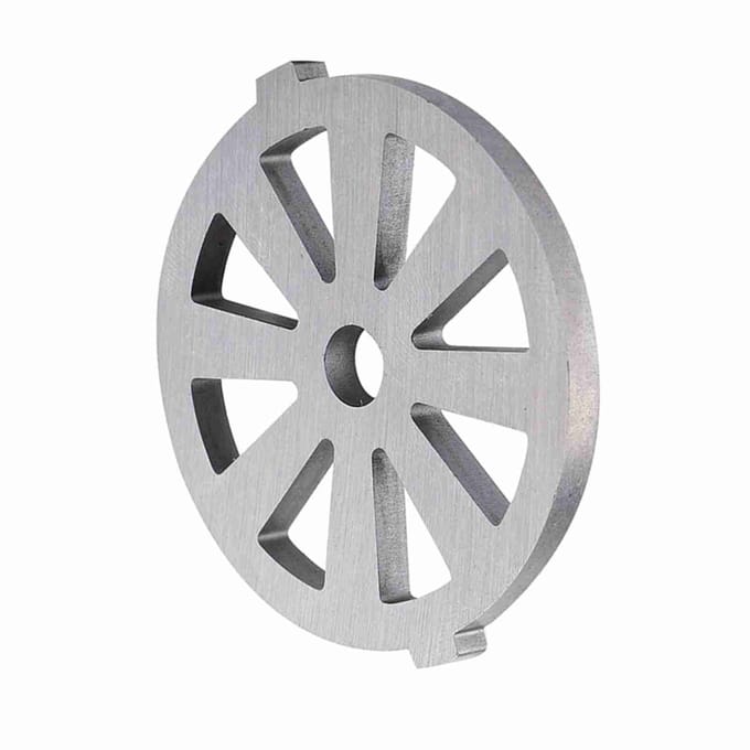 Vleesmolen Crusher Hakmolen Plaat Schijf Mes 7mm Gat gray