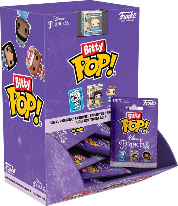 Funko Mystery Bitty POP! Disney Princess - 1X Bitty per verpakking