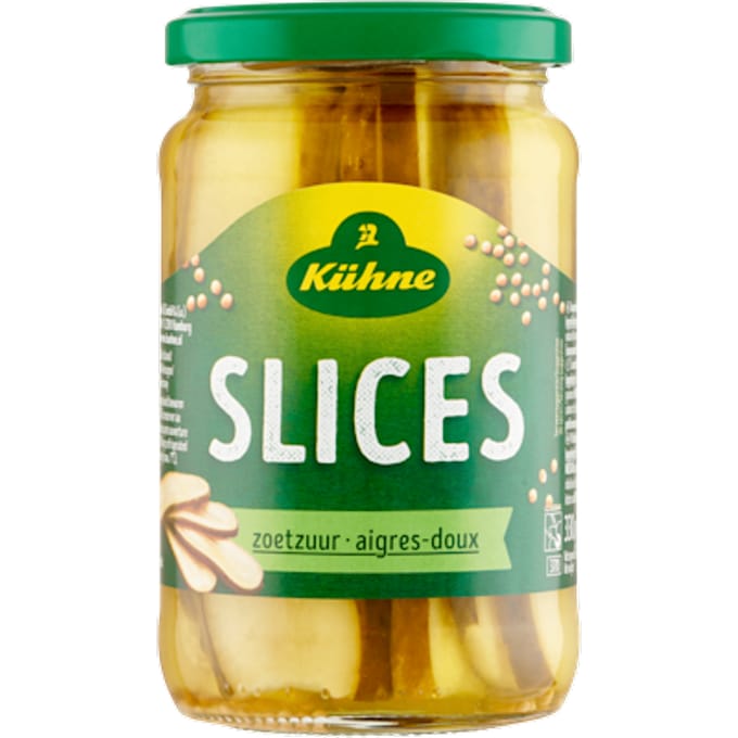 Augurken slices zoetzuur
