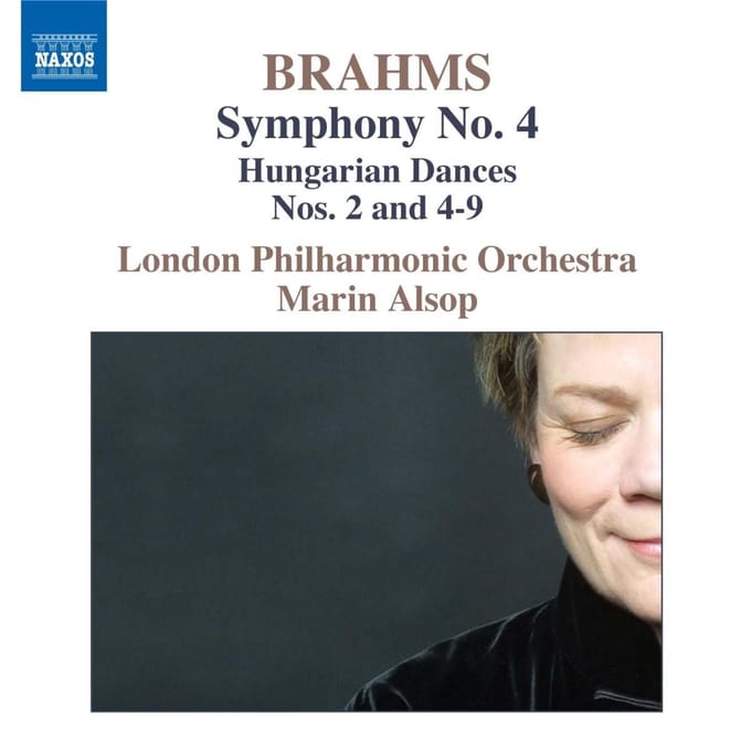 London Philharmonic Orchestra, Marin Alsop - Brahms: Symphony No. 4 | Hungarian Dances Nos. 2 And 4-9 (CD)