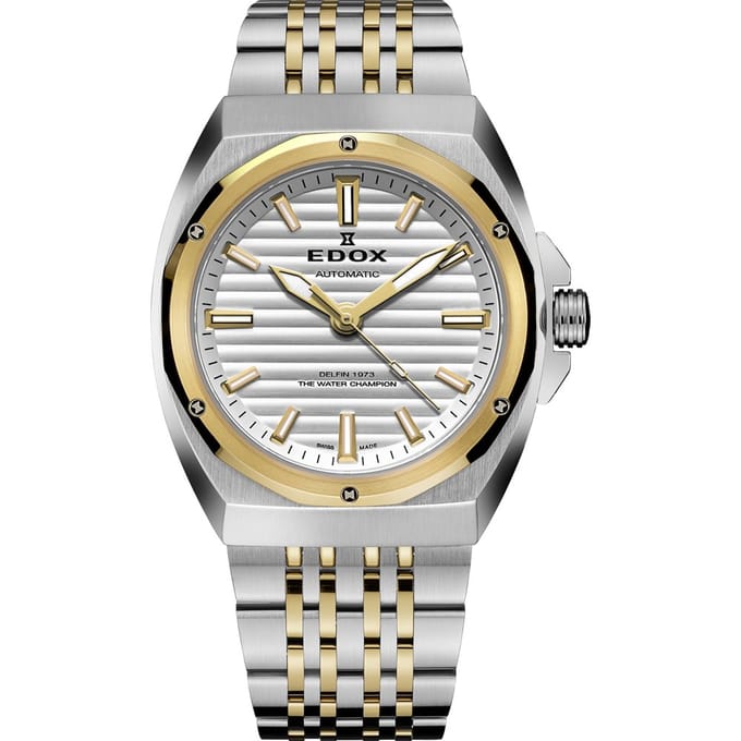 Edox Delfin 80142-357JM-AID Delfin 1973 Horloge