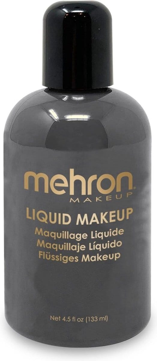 Mehron - Vloeibare Schmink op Waterbasis - Monster Grijs - 130 ml