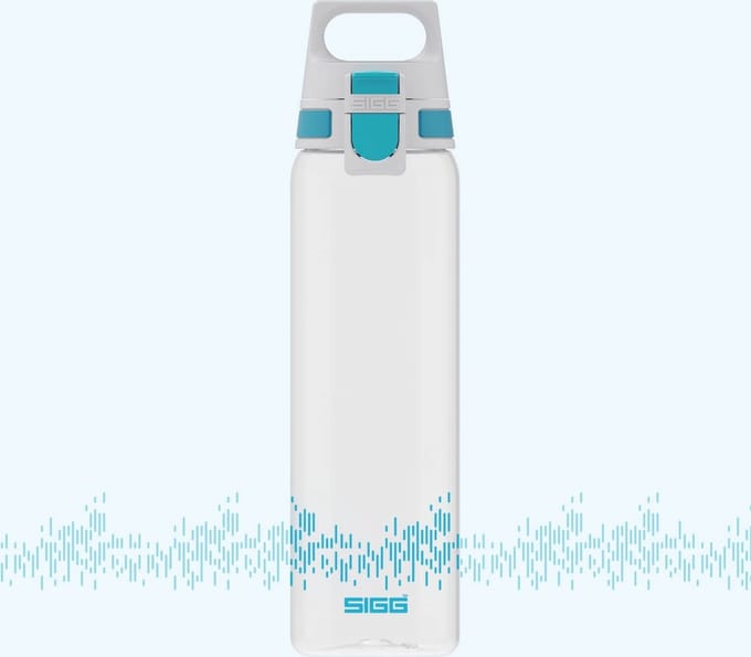 SIGG | Total Clear One MyPlanet 0.75L aqua | Tritan Drinkfles