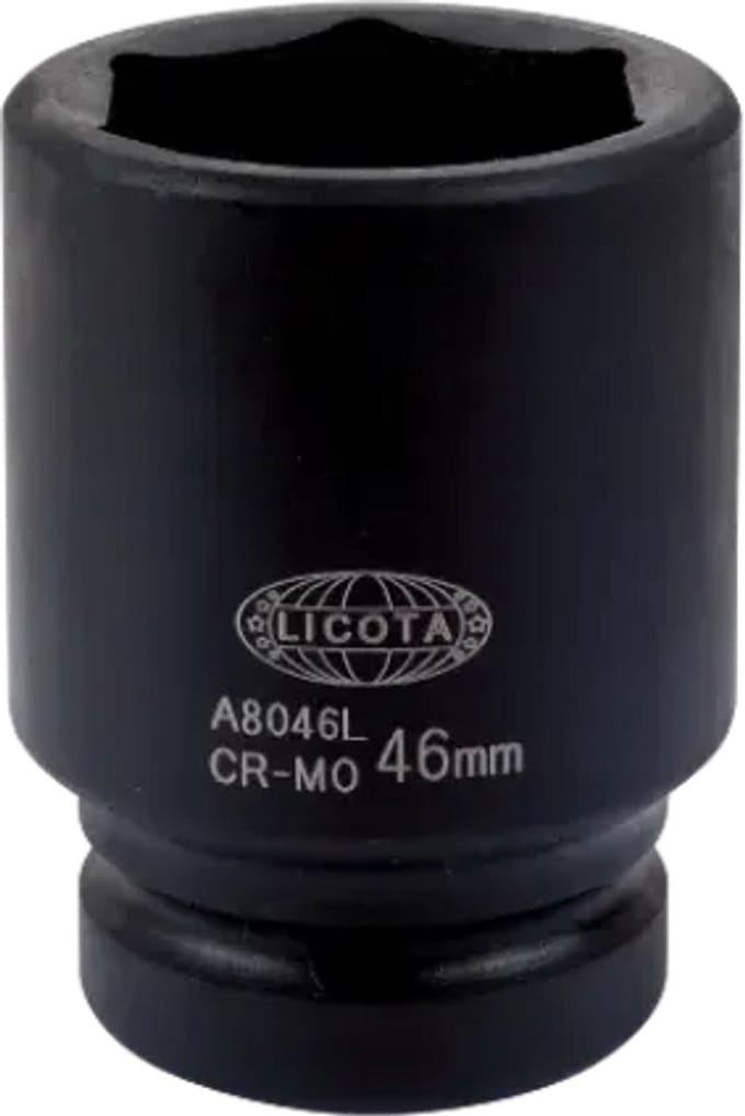 1 inch dopsleutel 55mm, slagmoersleutel dop SW55, lange dopsleutel