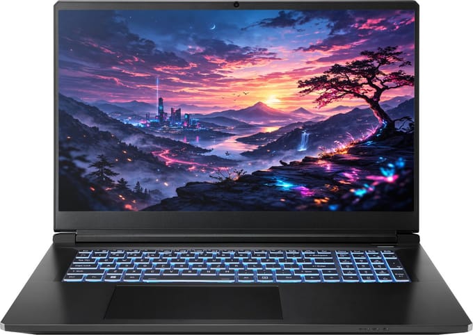 BTO - X•BOOK - 17X1552 - Intel Core 7 250H - 32GB RAM - 1TB SSD - NVIDIA RTX 5050 - Windows 11 Home