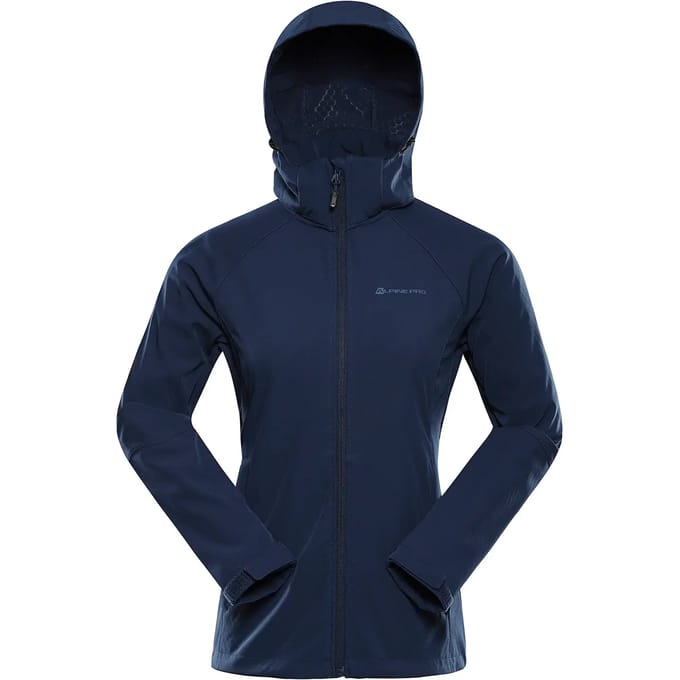 Alpine Pro Hoora Softshelljack Blauw S Vrouw