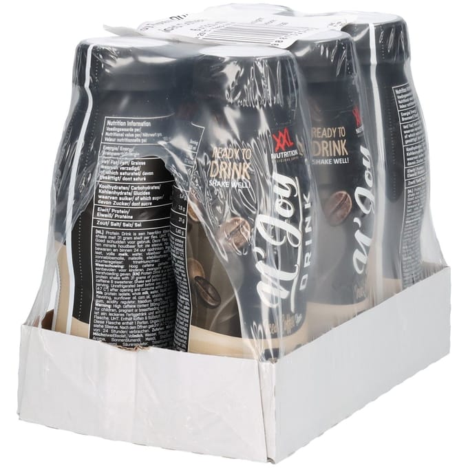 XXL Nutrition - N'Joy Protein Drink - Iced Coffee - Protein Drink - 6 Pack