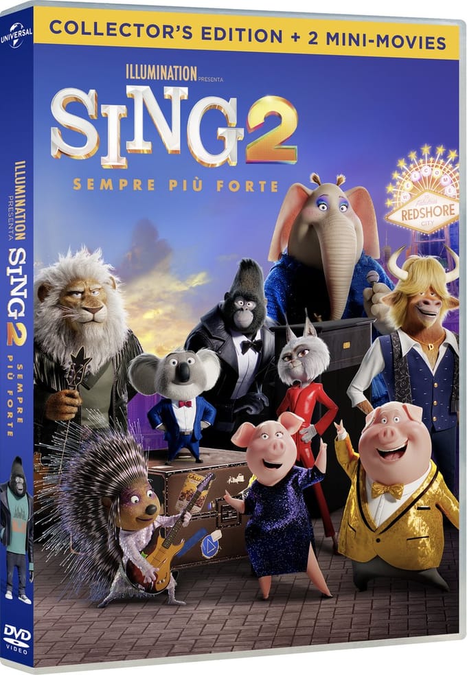 Universal Pictures Sing 2 - Sempre Piu' Forte DVD