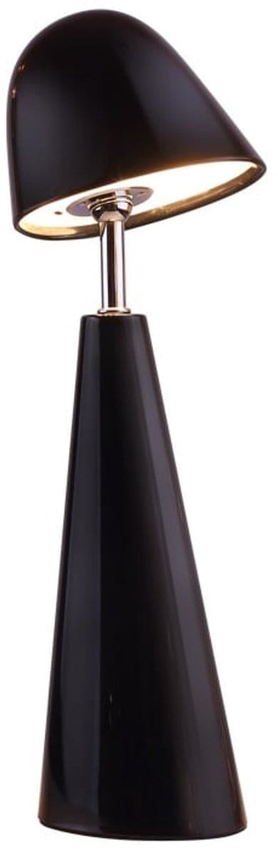 Bureaulamp Dot LED op accu zwart