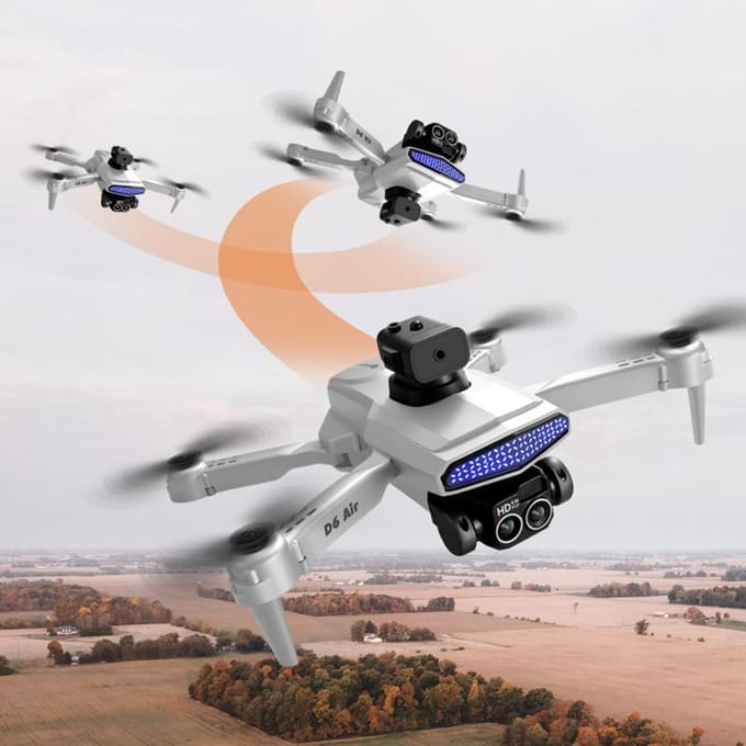 Caméra WiFi Extérieure 6K Caméra de Sécurité Triple Écran Audio Bidirectionnel Détection de Mouvement CCTV Surveillance Sans Fil Caméra IP Yoosee 6K Camera