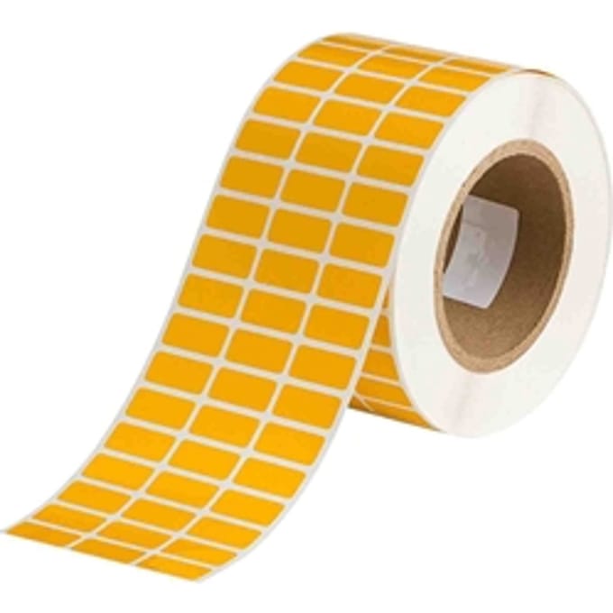 Brady THT-5-423-10-YL label polyester glanzend geel 25,40 x 12,70 mm (origineel)