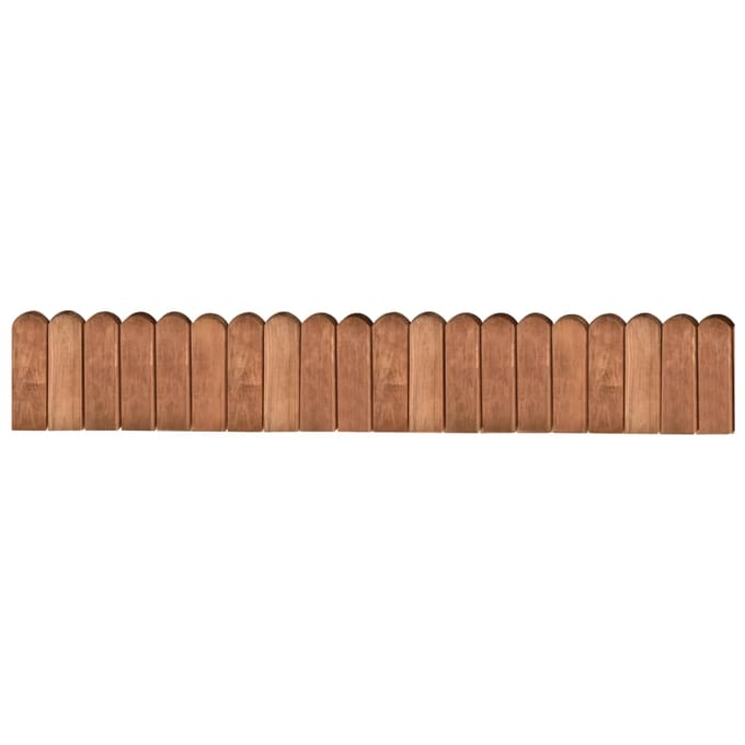 vidaXL - Gazonrand - 120 - cm - geïmpregneerd - grenenhout - bruin