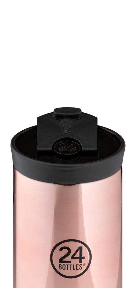 24Bottles Travel Drinkfles 350 ml Capaciteit - rose gold