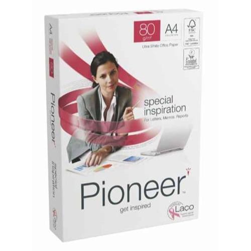 Kopieerpapier pioneer fastpack a4 80 grams à 2500 vel