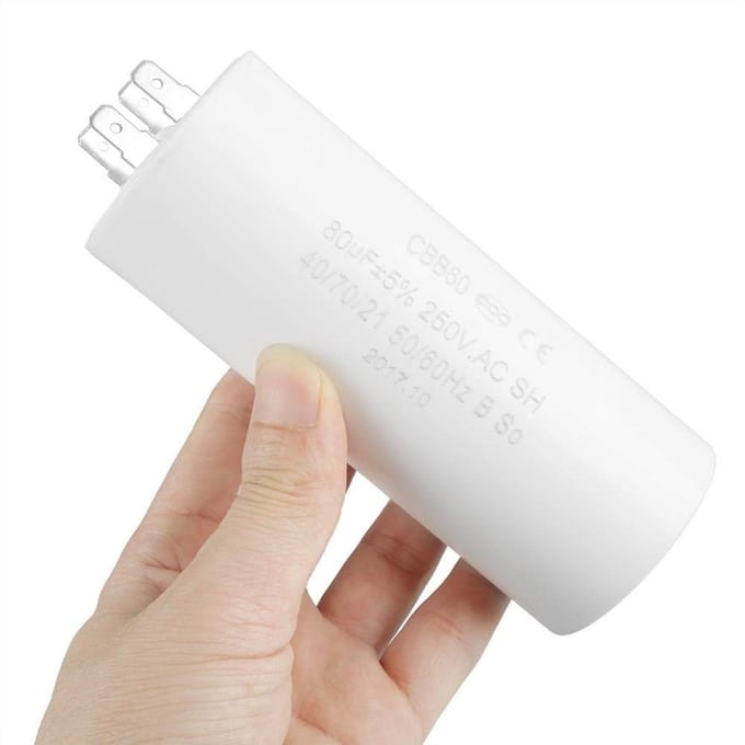 Dailygoods- Startcondensator 80µF ± 5SH - Hittebestendig - Explosiebestendig