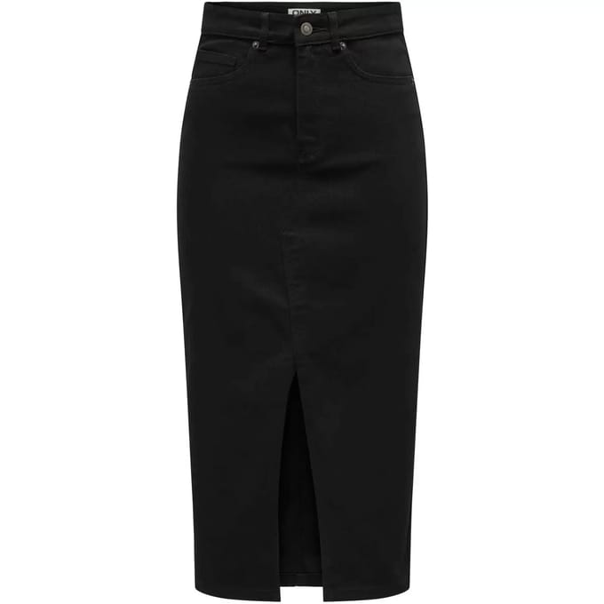 ONLY - ONLSIRI FRONT SLIT SKIRT DNM GUA NOOS - Dames - Rokken
