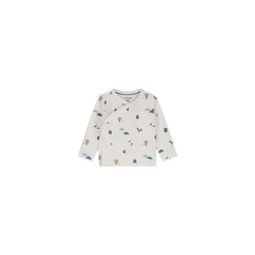 Prénatal newborn overslagshirt Ivoor Wit 68 unisex